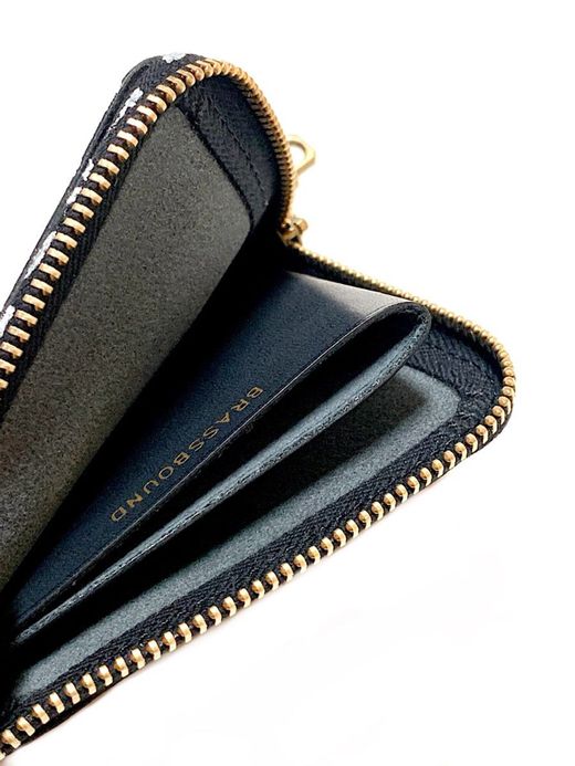 ANACHRONORM ANBB026-STCL / STENCIL COIN CASE / BLACK