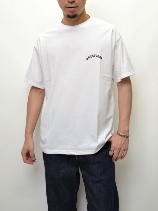 THE UNION TF00360 / GREETINGS TEE / WHITE
