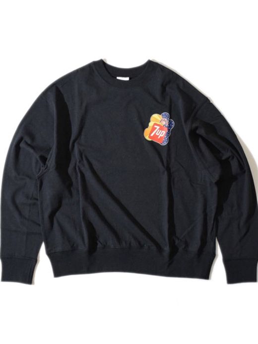 ALDIES A1403629 / 7UP COLLABORATION WIDE LONG T / BLACK