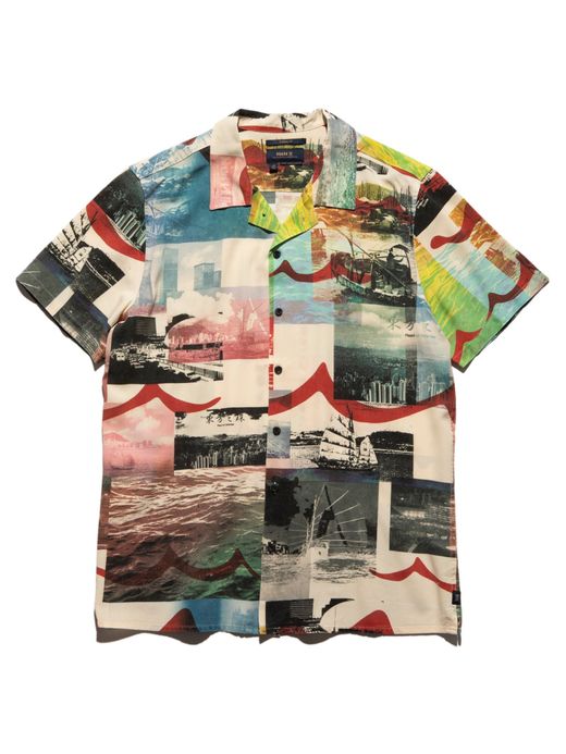 ROARK REVIVAL RW436 / "HK EXPOSURE" WOVEN / MULTI