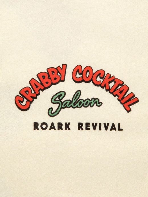 ROARK REVIVAL RLTJ653 / "CRABBY COCKTAIL" L/S TEE / NATURAL