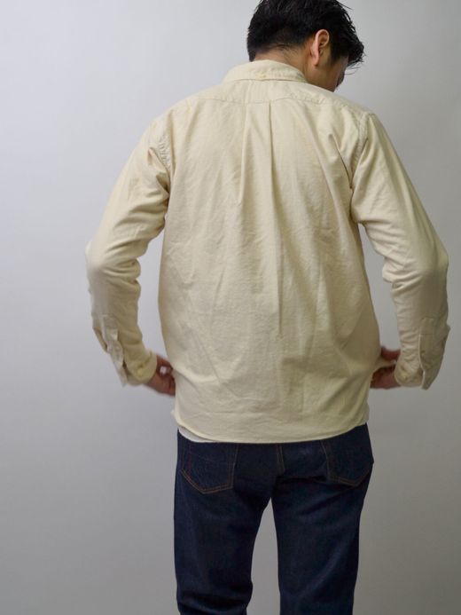 Spinner Bait 301NW / ネル起毛ダスティーワッシャーエイタシャツ / オフホワイト