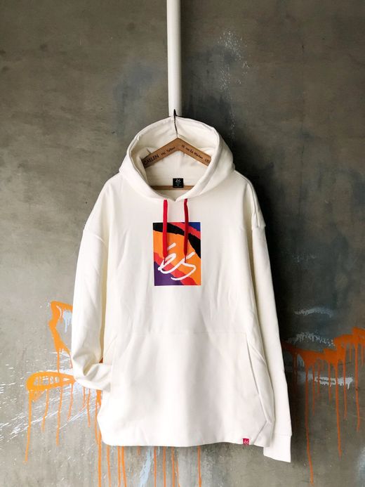 es 5130001915 / BLOCK TECH HOODIE / WHITE
