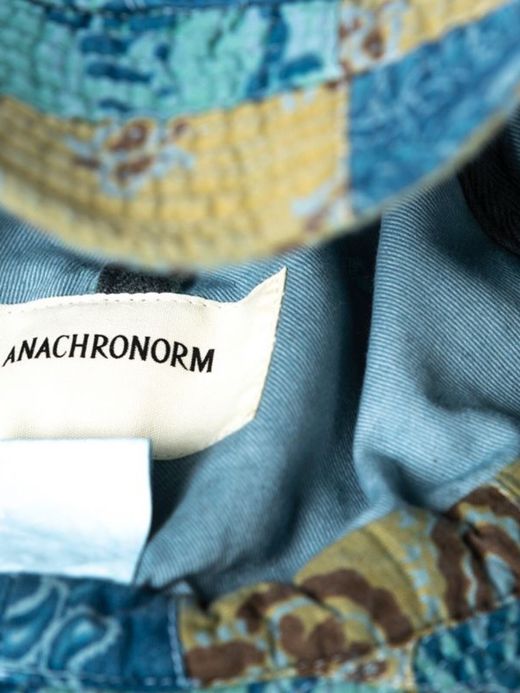 ANACHRONORM ANDC-069 / PATCHWORK HUNTER HAT / B.GRAY