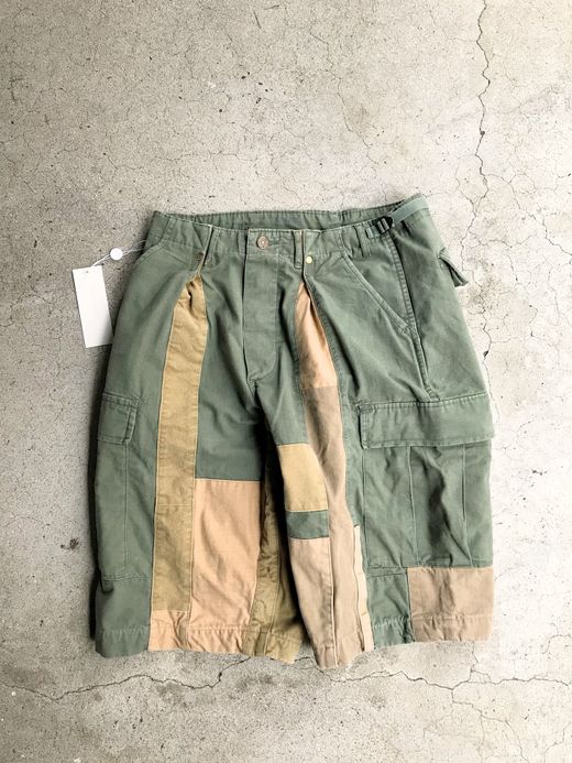 ANACHRONORM NM-MIL06-RE / ReSHAPE SHORTS / KHAKI