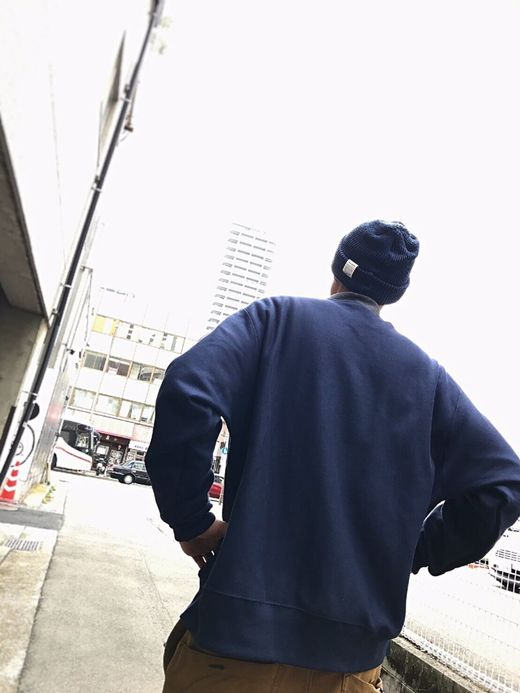LOOKER Camo Tiger Sweat / navy
