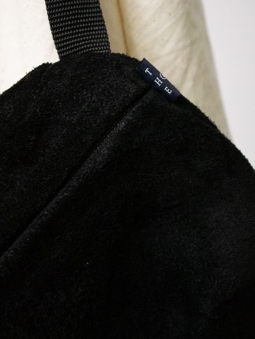 THE UNION TCB00054 / SUEDE FIELD POUCH(L size) / BLACK