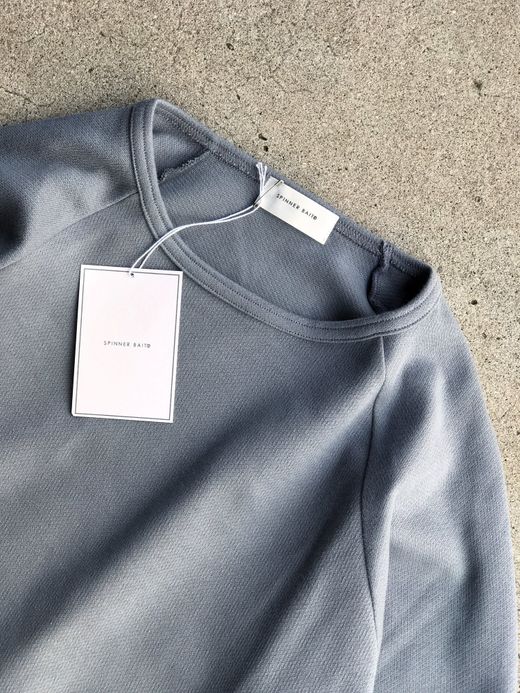 Spinner Bait 102SJ / セータージャージラグランクルーL/S / ブルーグレー
