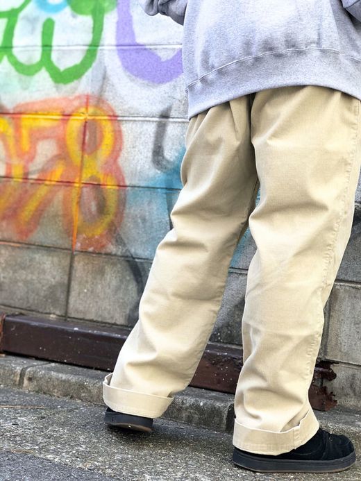 NECESSARY or UNNECESSARY Wide "Corduroy" / sand