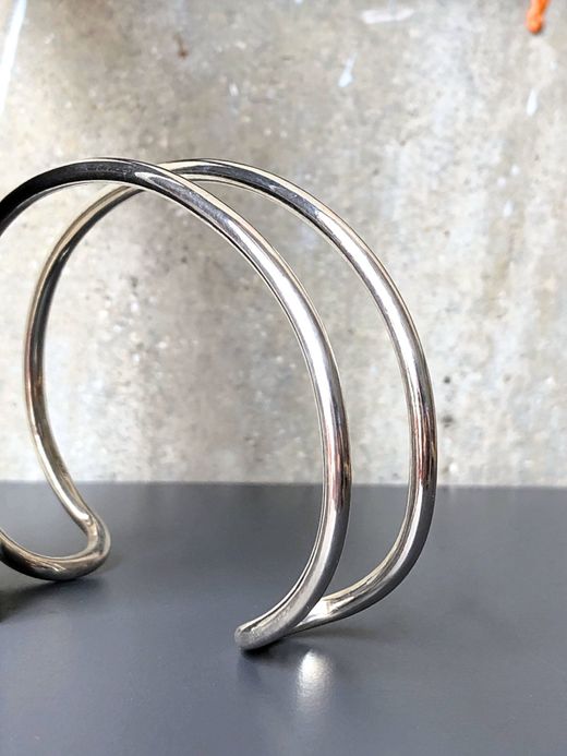 fulton OWN WAY BANGLE / SILVER×BRASS