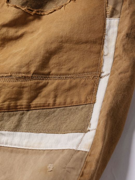 ANACHRONORM NM-TR02-PRW19 / ReMAKE TAPERED TROUSERS / CAMEL