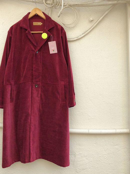 VOO VOO-867 / CORDUROY SHI-FU COAT / WINE