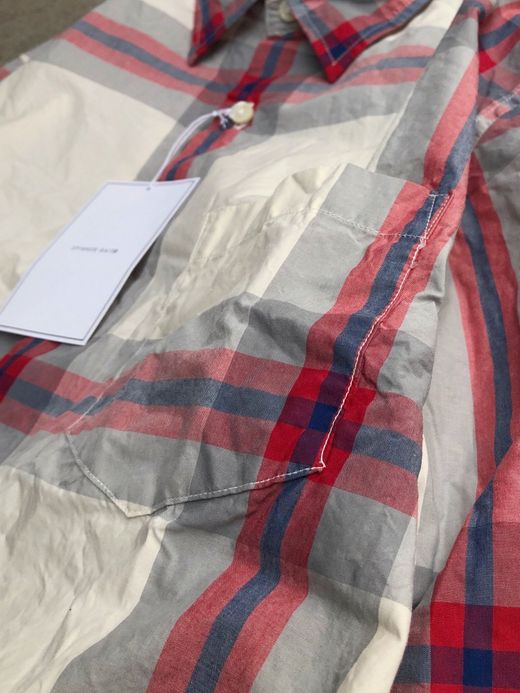 Spinner Bait 305TBC / タイプライタービッグチェックオグリシャツ / ホワイト