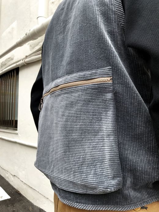 VOO Corduroy Guide Vest / charcoal