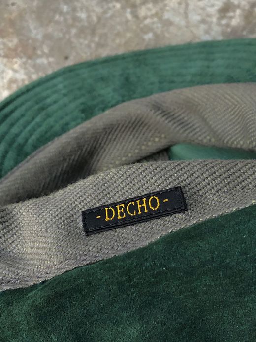 VOO VOO-A-182 / SUEDE CAP BY DECHO / GREEN