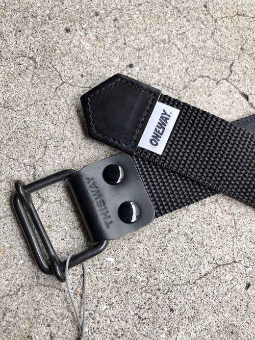  OW-B-01 / TRAVEL BELT / BLACK