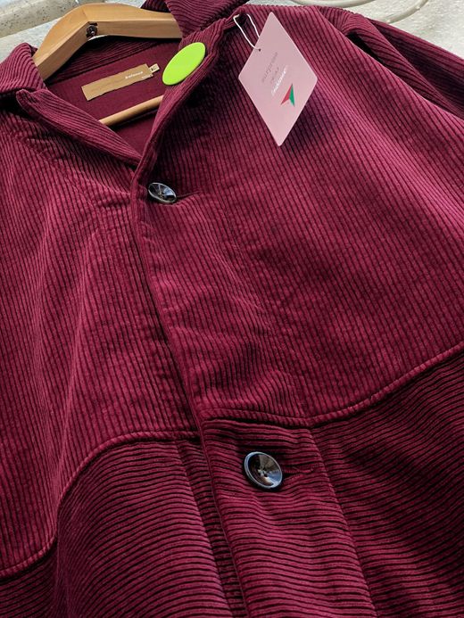 VOO VOO-867 / CORDUROY SHI-FU COAT / WINE