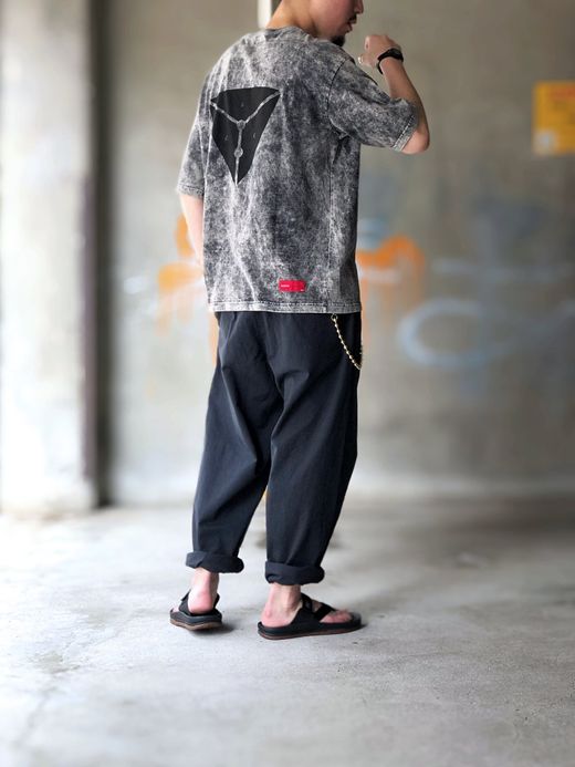 VOO VOO-SPG-049 / SMOKY BLEACHED T / BLACK