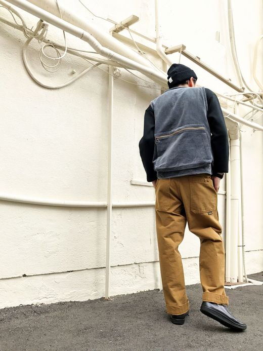 VOO Corduroy Guide Vest / charcoal