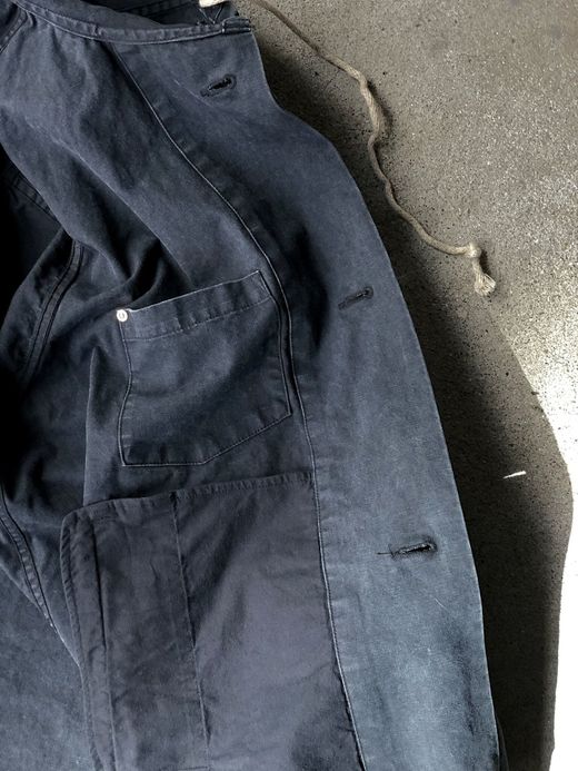 ANACHRONORM AN005 / HOODED PARKA COAT / BLACK