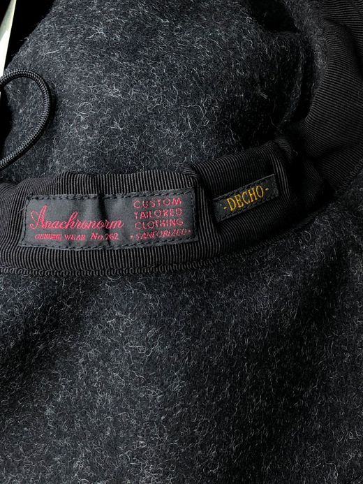 ANACHRONORM ANDC-046 / BIG MELTON HAT / BLACK