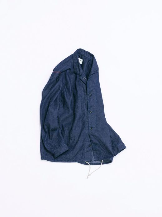ANACHRONORM AN031 / L/S COVERALL SHIRT / INDIGO OW
