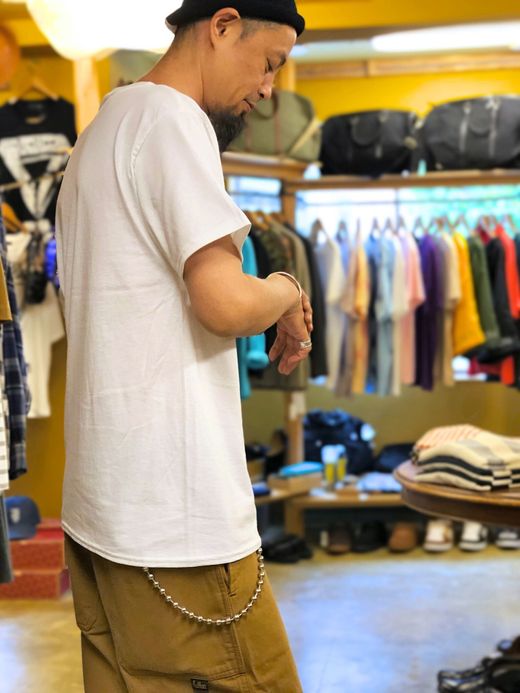 FLATBUSH Select American Flag Patch Tee / white