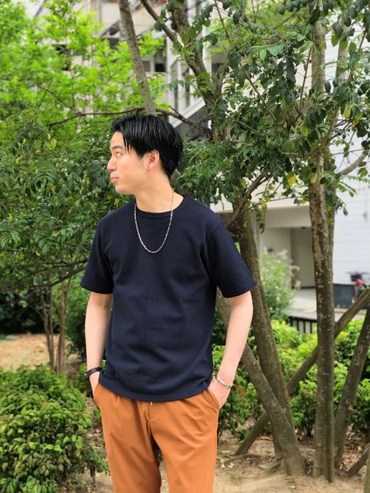 Spinner Bait 114AK / アメリカンドライカノコTEE / ネイビー