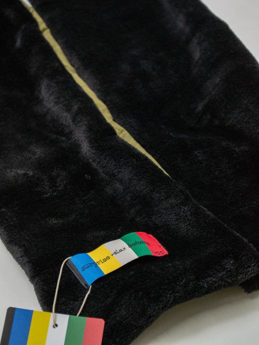 VOO VOO-SPG-078 / REV STOLE / OLIVE×BLACK