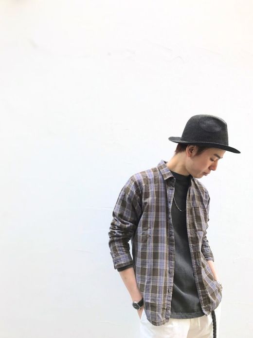 remilla ヒトエラウンドシャツ / BRN×PPL