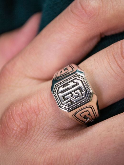 THE UNION TCL00086 / THE SIGNET RING / SILVER