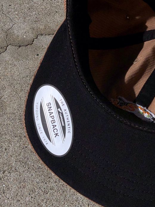 ROARK REVIVAL RH368 / "TIGER HEAD" CAP / TAN
