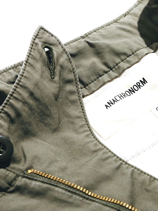 ANACHRONORM AN049 / CL TAPERED TROUSERS / OLIVE