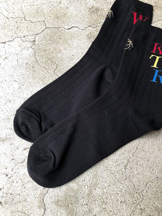 VOO VOO-A-197 / W.I.T.P SOCKS / BLACK