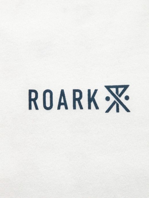 ROARK REVIVAL "O,R,O,M" L/S TEE / White