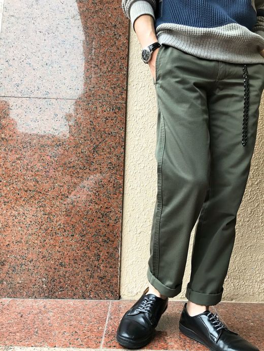 fulton PARK SLOPE Pants / smoke olive