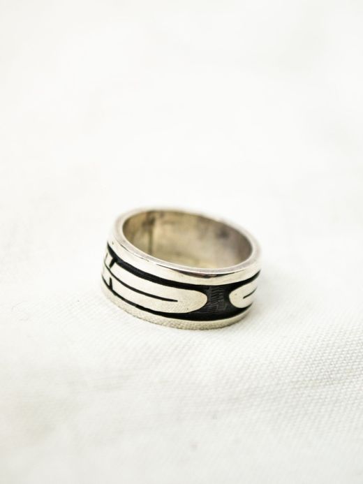 Indian Jewelry WILLIS HUMEYESTEWA SILVER RING