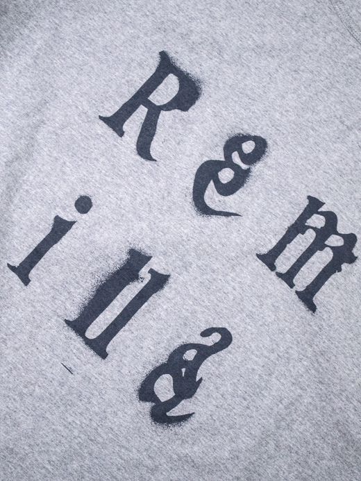 remilla R211207/ REMILLA TEE / GRY.MK