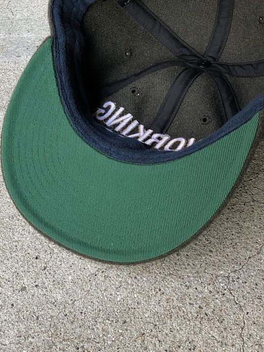 THE UNION TCB00103 / WOOL "WORKING CLASS" CAP / OLIVE