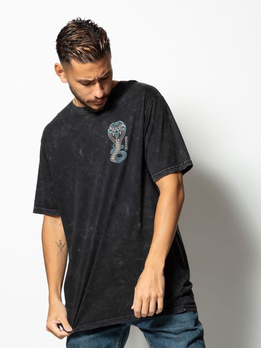 ROARK REVIVAL RT805 / COBRA DYED TEE / BLACK