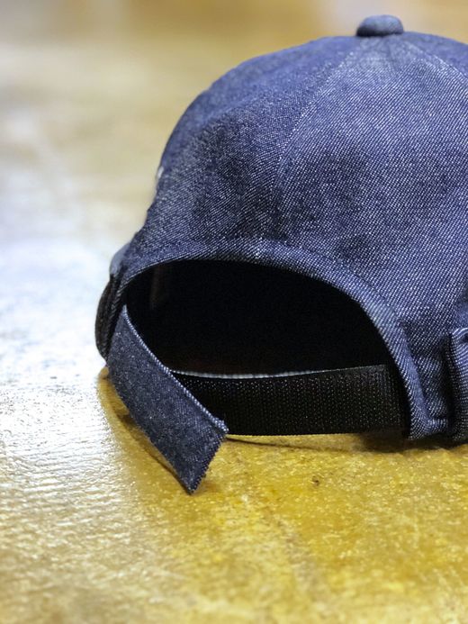 ALDIES Denim Roll Cap / navy