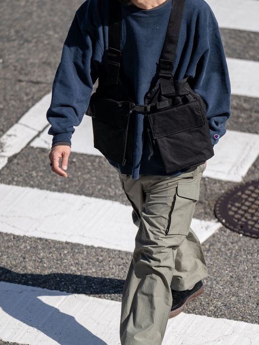 ANACHRONORM AN100 / RIDING UTILITY VEST / BLACK