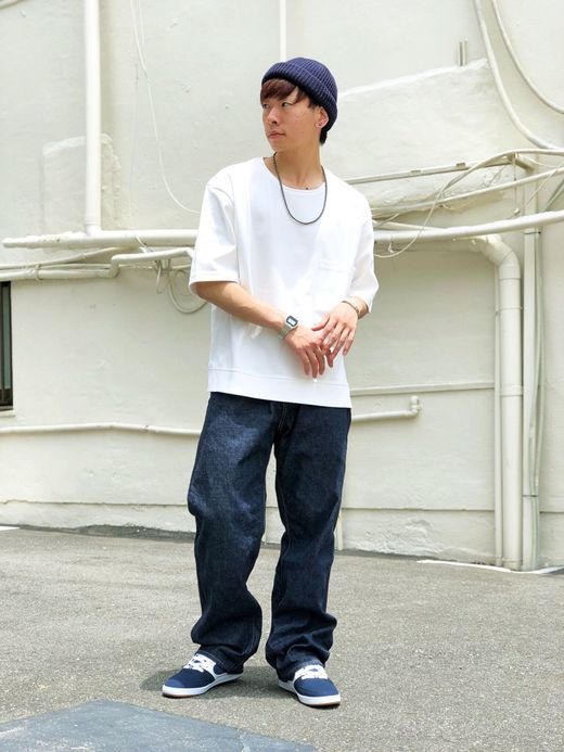 Spinner Bait デラヴェWポケットTee / ホワイト