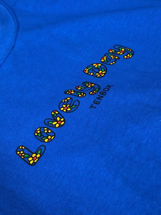 TENBOX BRODIE LOVELY DAY TEE / BLUE