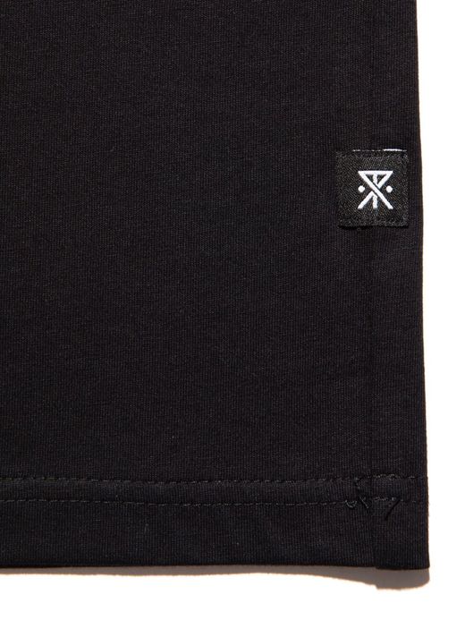 ROARK REVIVAL RTJPK700 / REUSE 2PACK S/S TEE - 抗菌防臭 / BLACK/BLACK