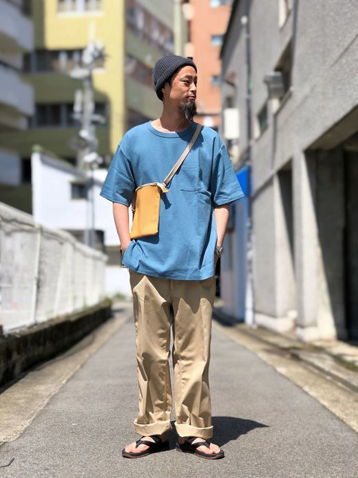 VOO Good Thermal Tee / sax