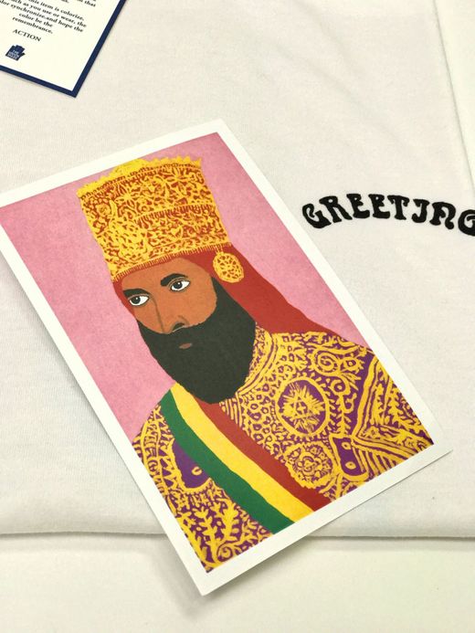 THE UNION TF00360 / GREETINGS TEE / WHITE