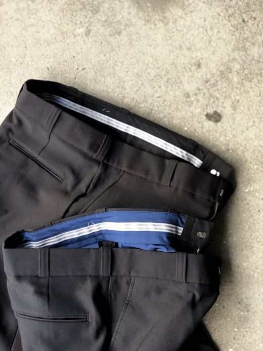  UTD01 / UTILITY POLY PANTS / BLACK