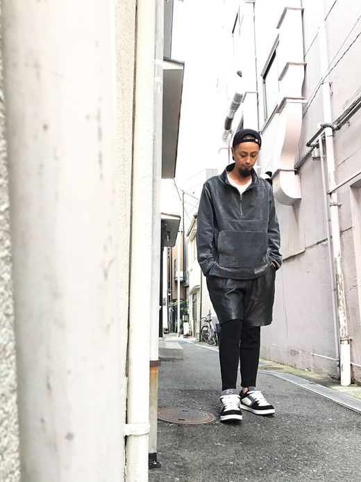 VOO Corduroy Stand JKT / charcoal