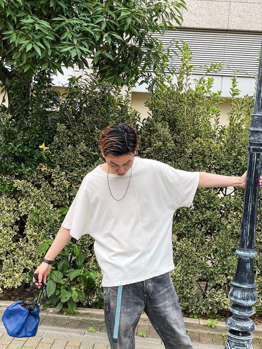  MPZZZ110 / KAKAAKO DOLMAN S/S / WHITE